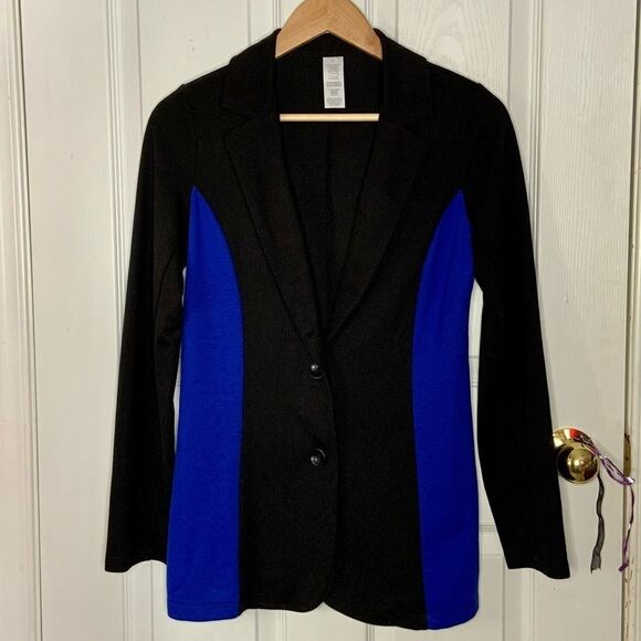 Colour Block Blazer Jacket - Picture 8 of 10